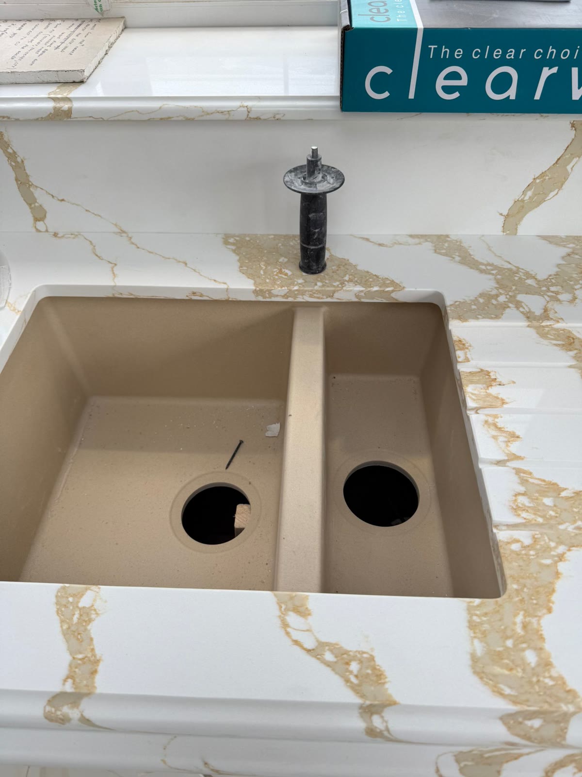 Calacatta Gold — widok ogólny kuchni