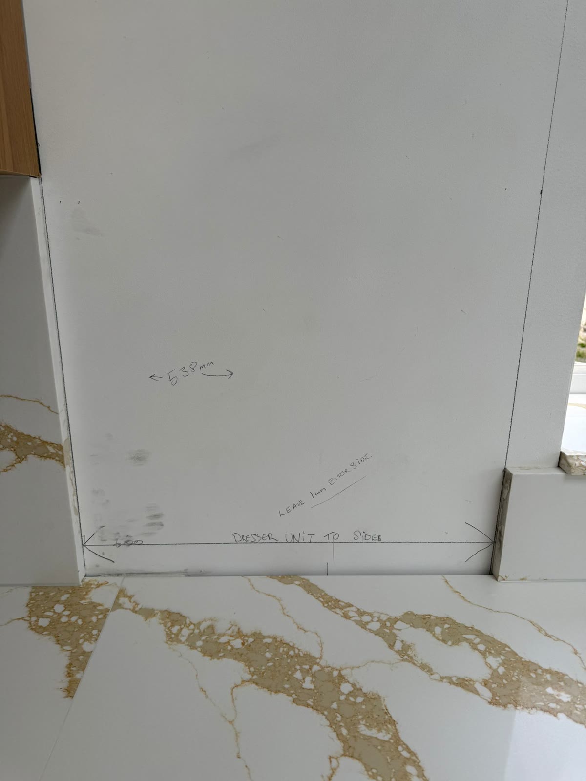 Calacatta Gold — kuchnia gotowa